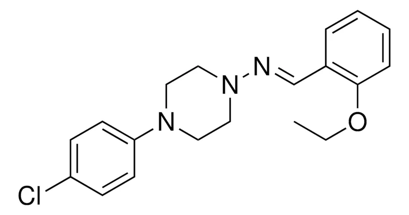 Sigma-Aldrich (4-(4-CHLORO-PHENYL)-PIPERAZIN-1-YL)-(2-ETHOXY-BENZYLIDENE)-AMINE,AldrichCPR