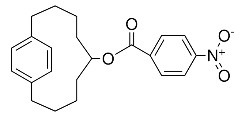 Sigma-Aldrich 4-NITRO-BENZOIC ACID BICYCLO(9.2.2)PENTADECA-1(14),11(15),12-TRIEN-6-YL ESTER，AldrichCPR
