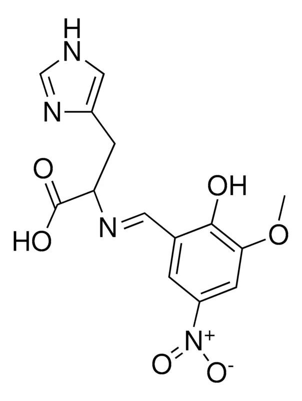 Sigma-Aldrich N-(2-HYDROXY-3-METHOXY-5-NITROBENZYLIDENE)HISTIDINE,AldrichCPR