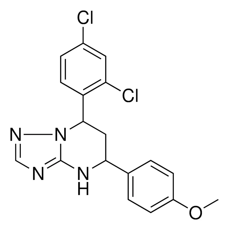 Sigma-Aldrich 7-(2,4-DICHLORO-PH)-5-(4-MEO-PH)-4,5,6,7-4H-(1,2,4)TRIAZOLO(1,5-A)PYRIMIDINE,AldrichCPR