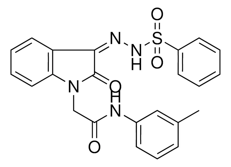 Sigma-Aldrich N-(3-METHYLPHENYL)-2-{(3Z)-2-OXO-3-[(PHENYLSULFONYL)HYDRAZONO]-2,3-DIHYDRO-1H-INDOL-1-YL}ACETAMIDE，AldrichCPR