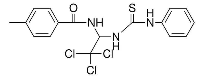 Sigma-Aldrich 4-METHYL-N-(2,2,2-TRICHLORO-1-(3-PHENYL-THIOUREIDO)-ETHYL)-BENZAMIDE，AldrichCPR