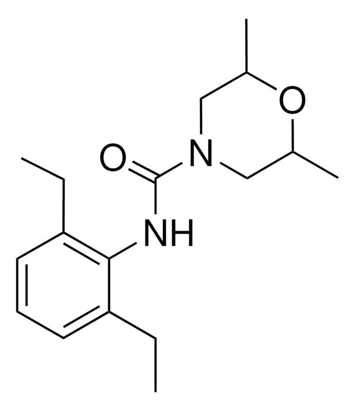 Sigma-Aldrich 4-(N-(2,6-DIETHYLPHENYL)CARBAMOYL)-2,6-DIMETHYLMORPHOLINE,AldrichCPR