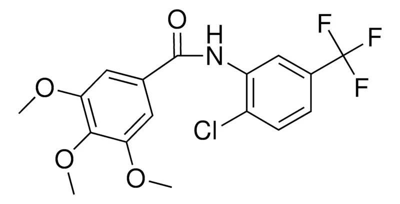 Sigma-Aldrich 2'-CHLORO-5'-(TRIFLUOROMETHYL)-3,4,5-TRIMETHOXYBENZANILIDE,AldrichCPR
