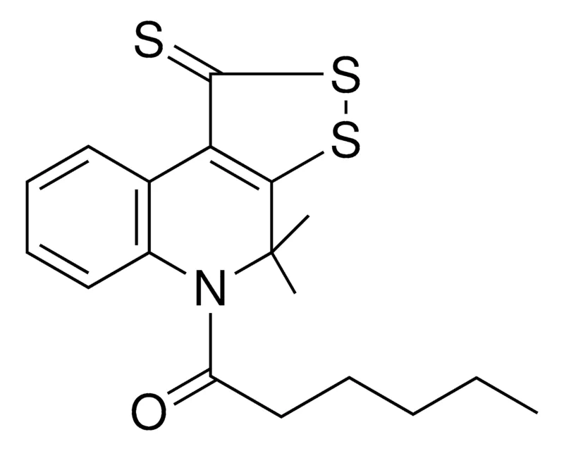 Sigma-Aldrich 1-(4,4-DIMETHYL-1-THIOXO-DITHIA-5-AZA-CYCLOPENTA(A)NAPHTHALEN-5-YL)-HEXAN-1-ONE,AldrichCPR