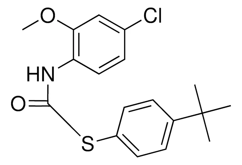Sigma-Aldrich S-(4-TERT-BUTYLPHENYL) N-(4-CHLORO-2-METHOXYPHENYL)THIOCARBAMATE,AldrichCPR