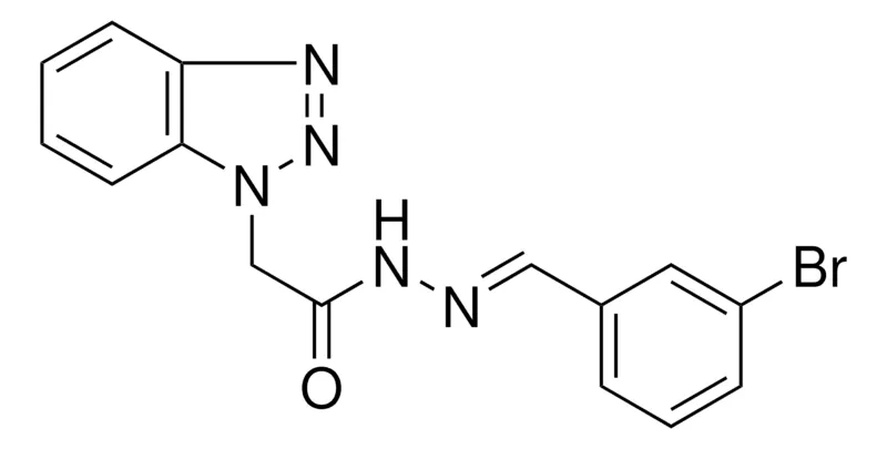 Sigma-Aldrich 2-BENZOTRIAZOL-1-YL-ACETIC ACID (3-BROMO-BENZYLIDENE)-HYDRAZIDE，AldrichCPR