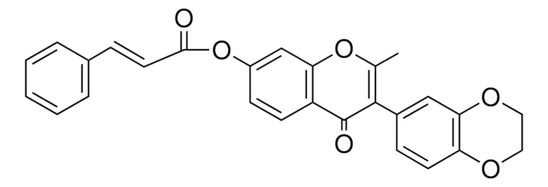 Sigma-Aldrich 3-PH-ACRYLIC ACID 3-BENZO(1,4)DIOXIN-6-YL-2-ME-4-OXO-4H-CHROMEN-7-YL ESTER,AldrichCPR