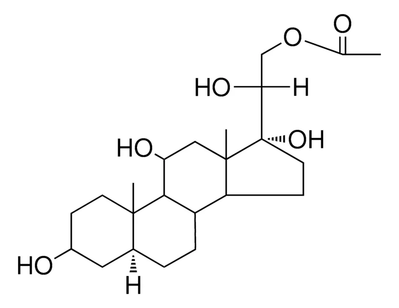 Sigma-Aldrich 3-BETA,11-BETA,17-ALPHA,20-BETA-TETRAHYDROXY-5-ALPHA-PREGNAN-21-YL ACETATE,AldrichCPR