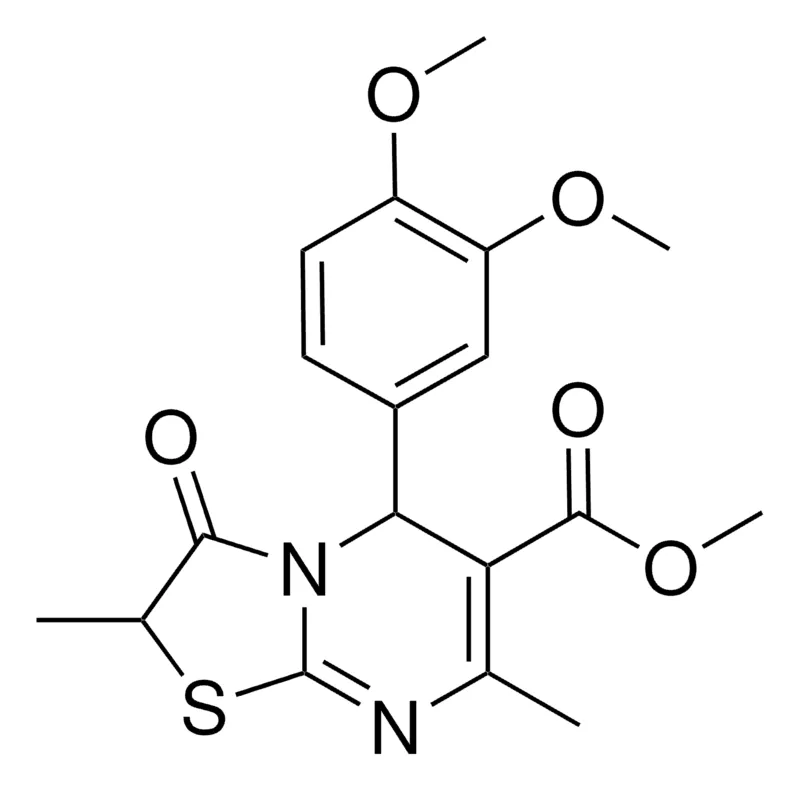 Sigma-Aldrich METHYL 5-(3,4-DIMETHOXYPHENYL)-2,7-DIMETHYL-3-OXO-2,3-DIHYDRO-5H-[1,3]THIAZOLO[3,2-A]PYRIMIDINE-6-CARBOXYLATE，AldrichCPR