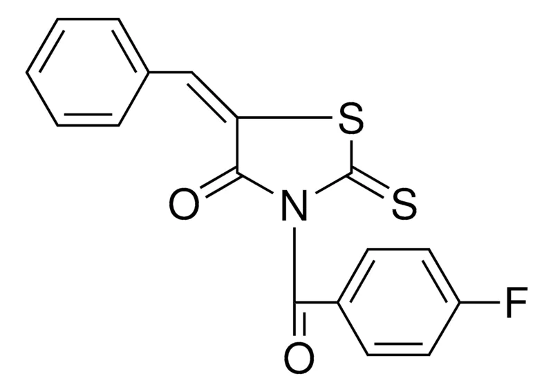 Sigma-Aldrich 5-BENZYLIDENE-3-(4-FLUORO-BENZOYL)-2-THIOXO-THIAZOLIDIN-4-ONE,AldrichCPR