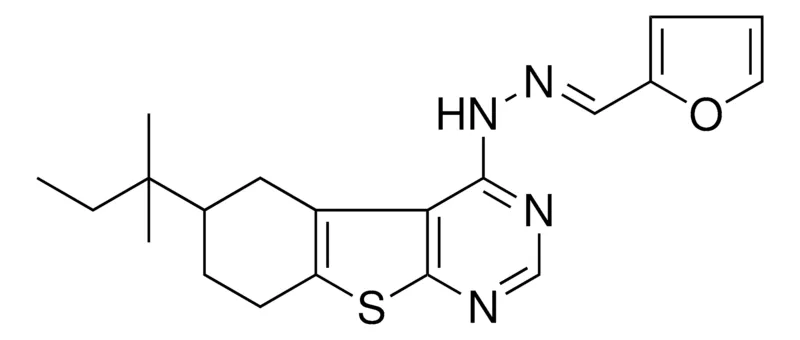 Sigma-Aldrich 2-FURALDEHYDE (6-TERT-PENTYL-5,6,7,8-TETRAHYDRO[1]BENZOTHIENO[2,3-D]PYRIMIDIN-4-YL)HYDRAZONE，AldrichCPR
