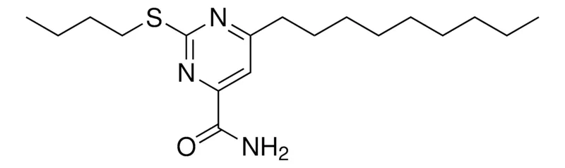 Sigma-Aldrich 2-BUTYLSULFANYL-6-NONYL-PYRIMIDINE-4-CARBOXYLIC ACID AMIDE,AldrichCPR
