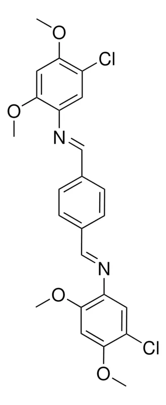 Sigma-Aldrich N,N'-(1,4-PHENYLENEDIMETHYLIDYNE)BIS(5-CHLORO-2,4-DIMETHOXYANILINE),AldrichCPR
