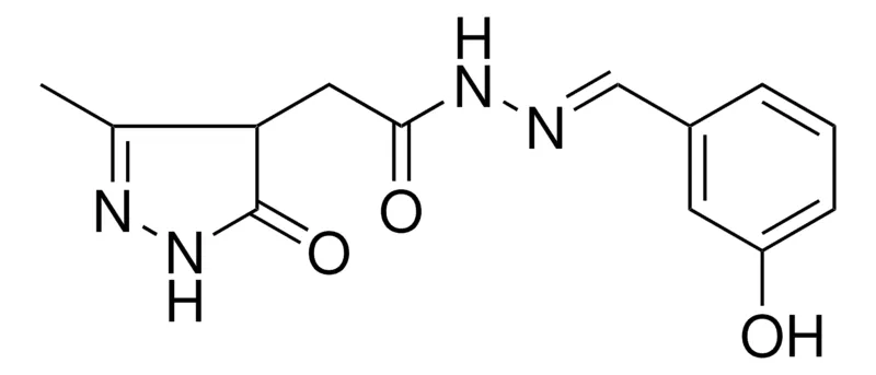 Sigma-Aldrich N'-(3-HO-BENZYLIDENE)-2-(3-ME-5-OXO-4,5-DIHYDRO-1H-PYRAZOL-4-YL)ACETOHYDRAZIDE,AldrichCPR