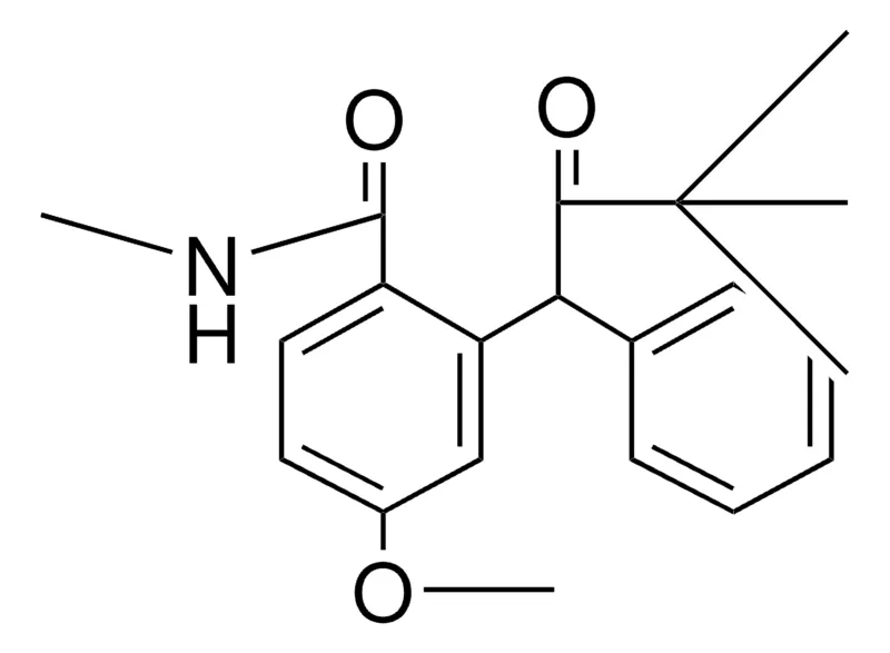 Sigma-Aldrich 2-((3,3-DIMETHYL-2-OXO-1-PHENYL)BUTYL)-4-METHOXY-N-METHYLBENZAMIDE,AldrichCPR