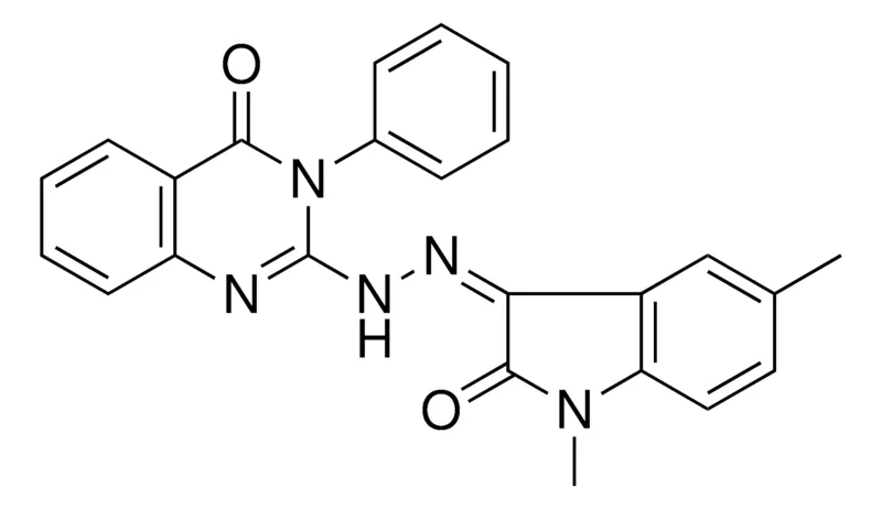 Sigma-Aldrich 2(N'-(1,5-DIMETHYL-2-OXO-2H-INDOL-3-YLIDENE)-HYDRAZINO)-3-PH-3H-QUINAZOLIN-4-ONE，AldrichCPR