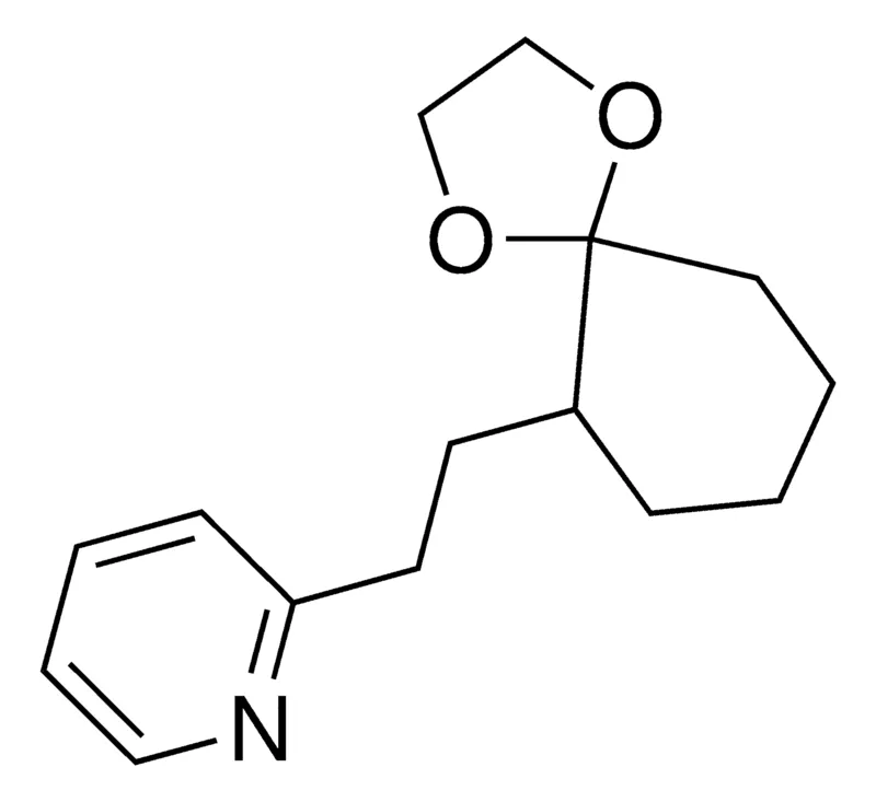 Sigma-Aldrich 6-(2-(2-PYRIDYL)ETHYL)-1,4-DIOXASPIRO(4.5)DECANE,AldrichCPR