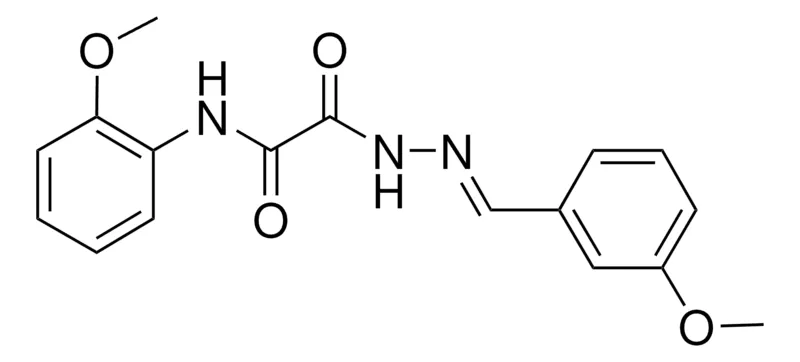 Sigma-Aldrich 2-(2-(3-METHOXYBENZYLIDENE)HYDRAZINO)-N-(2-METHOXYPHENYL)-2-OXOACETAMIDE,AldrichCPR