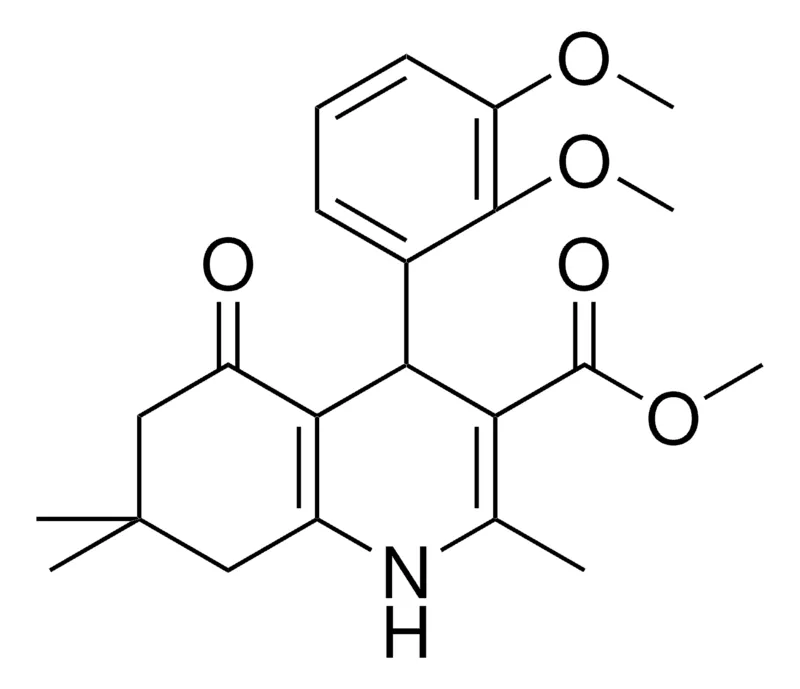 Sigma-Aldrich METHYL 4-(2,3-DIMETHOXYPHENYL)-2,7,7-TRIMETHYL-5-OXO-1,4,5,6,7,8-HEXAHYDRO-3-QUINOLINECARBOXYLATE,AldrichCPR