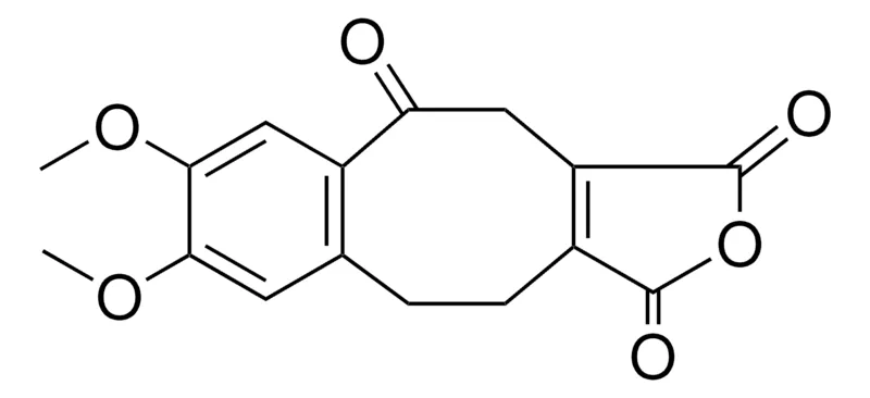 Sigma-Aldrich 7,8-DIMETHOXY-10,11-2H-4H-2-OXA-BENZO(A)CYCLOPENTA(E)CYCLOOCTENE-1,3,5-TRIONE,AldrichCPR