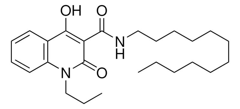 Sigma-Aldrich 4-HYDROXY-2-OXO-1-PROPYL-1,2-DIHYDRO-QUINOLINE-3-CARBOXYLIC ACID DODECYLAMIDE,AldrichCPR
