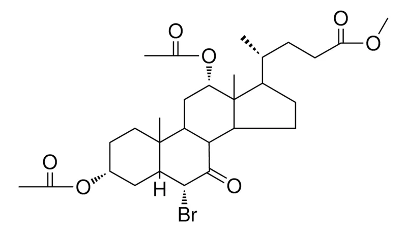 Sigma-Aldrich METHYL 3-ALPHA,12-ALPHA-DIACETOXY-6-ALPHA-BROMO-7-OXO-5-BETA-CHOLAN-24-OATE,AldrichCPR
