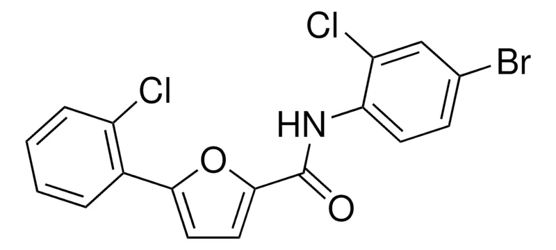 Sigma-Aldrich N-(4-BROMO-2-CHLOROPHENYL)-5-(2-CHLOROPHENYL)-2-FURAMIDE,AldrichCPR