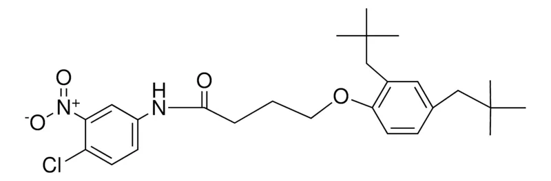 Sigma-Aldrich 4-(2,4-BIS-(2,2-DIMETHYL-PROPYL)-PHENOXY)-N-(4-CHLORO-3-NITRO-PHENYL)-BUTYRAMIDE,AldrichCPR