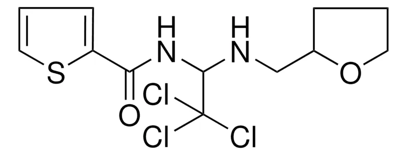 Sigma-Aldrich THIOPHENE-2-CARBOXYLIC ACID (2,2,2-TRI-CL-1-((4H-FURAN-2-YLMETHYL)AMINO)ET)AMIDE,AldrichCPR