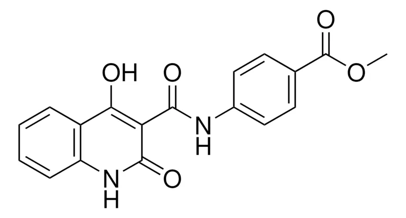 Sigma-Aldrich 4-((4-HO-2-OXO-1,2-2H-QUINOLINE-3-CARBONYL)-AMINO)-BENZOIC ACID METHYL ESTER，AldrichCPR