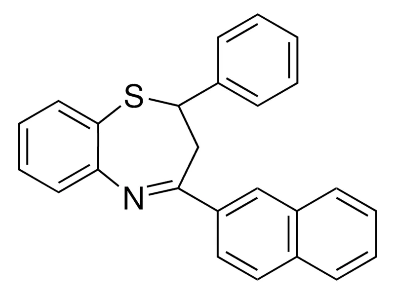 Sigma-Aldrich 4-(2-NAPHTHYL)-2-PHENYL-2,3-DIHYDRO-1,5-BENZOTHIAZEPINE,AldrichCPR