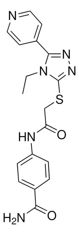 Sigma-Aldrich 4-((((4-ETHYL-5-(4-PYRIDINYL)-4H-1,2,4-TRIAZOL-3-YL)THIO)ACETYL)AMINO)BENZAMIDE，AldrichCPR