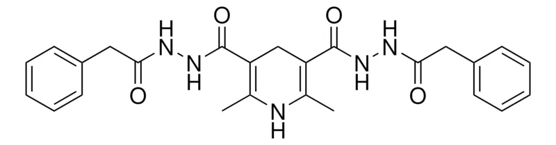 Sigma-Aldrich 2,6-DI-ME-N'(3),N'(5)-BIS(PHENYLACETYL)-1,4-DIHYDRO-3,5-PYRIDINEDICARBOHYDRAZIDE,AldrichCPR