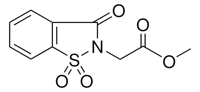 Sigma-Aldrich (1,1,3-TRIOXO-1,3-DIHYDRO-BENZO(D)ISOTHIAZOL-2-YL)-ACETIC ACID METHYL ESTER,AldrichCPR