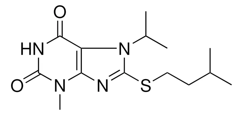 Sigma-Aldrich 7-ISOPROPYL-3-METHYL-8-(3-METHYL-BUTYLSULFANYL)-3,7-DIHYDRO-PURINE-2,6-DIONE,AldrichCPR