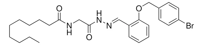 Sigma-Aldrich N-(2-(2-(2-((4-BROMOBENZYL)OXY)BENZYLIDENE)HYDRAZINO)-2-OXOETHYL)DECANAMIDE,AldrichCPR