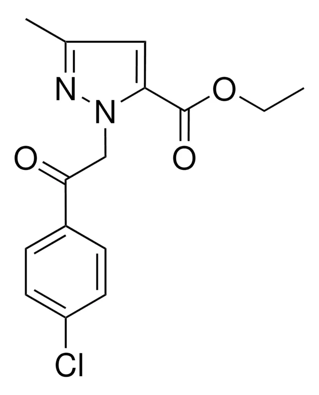 Sigma-Aldrich ETHYL 1-(2-(4-CHLOROPHENYL)-2-OXOETHYL)-3-METHYL-1H-PYRAZOLE-5-CARBOXYLATE,AldrichCPR