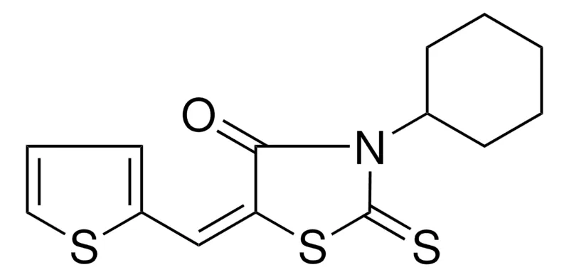 Sigma-Aldrich 3-CYCLOHEXYL-5-THIOPHEN-2-YLMETHYLENE-2-THIOXO-THIAZOLIDIN-4-ONE,AldrichCPR
