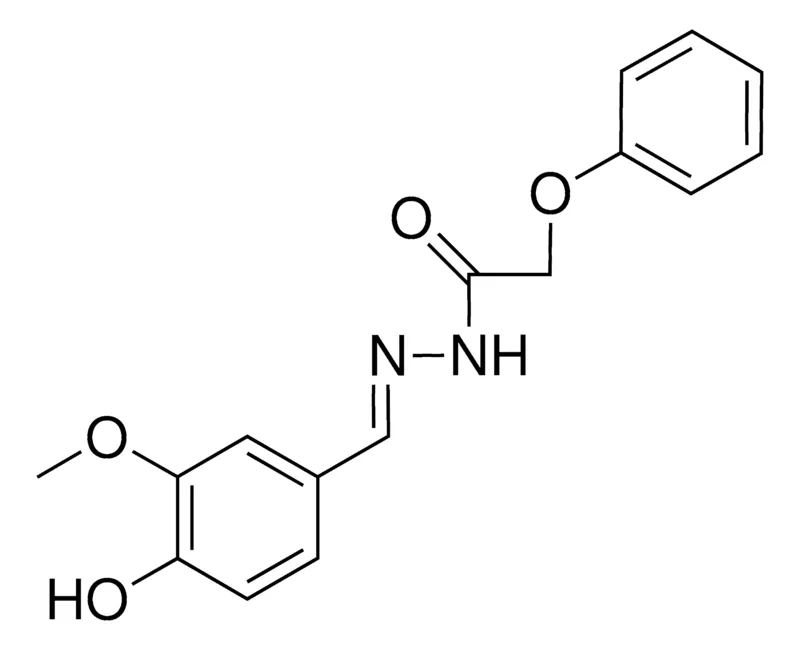 Sigma-Aldrich 2-(PHENOXY)ACETIC (4-HYDROXY-3-METHOXYBENZYLIDENE)HYDRAZIDE，AldrichCPR