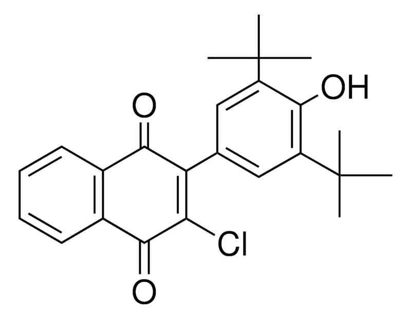 Sigma-Aldrich 2-CHLORO-3-(3,5-DI-TERT-BUTYL-4-HYDROXY-PHENYL)-(1,4)NAPHTHOQUINONE,AldrichCPR