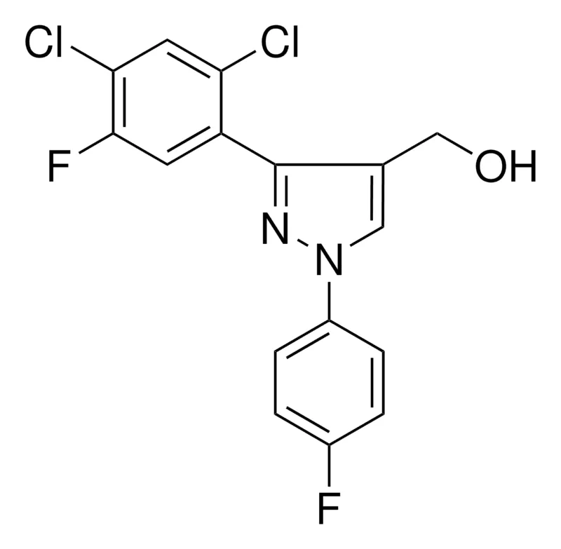 Sigma-Aldrich (3-(2,4-DICHLORO-5-FLUOROPHENYL)-1-(4-FLUOROPHENYL)-1H-PYRAZOL-4-YL)METHANOL,AldrichCPR