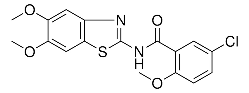 Sigma-Aldrich 5-CHLORO-N-(5,6-DIMETHOXY-1,3-BENZOTHIAZOL-2-YL)-2-METHOXYBENZAMIDE,AldrichCPR