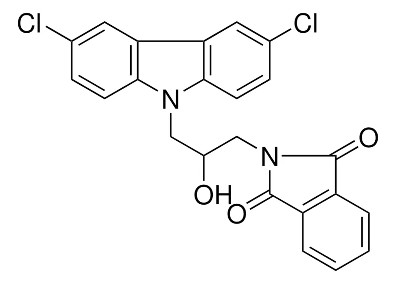 Sigma-Aldrich 2-(3-(3,6-DICHLORO-CARBAZOL-9-YL)-2-HYDROXY-PROPYL)-ISOINDOLE-1,3-DIONE，AldrichCPR
