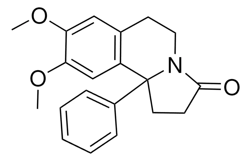 Sigma-Aldrich 8,9-DIMETHOXY-10B-PHENYL-1,5,6,10B-TETRAHYDROPYRROLO(2,1-A)ISOQUINOLIN-3(2H)-ONE,AldrichCPR