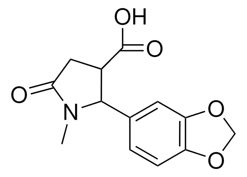 Sigma-Aldrich 2-(1,3-BENZODIOXOL-5-YL)-1-METHYL-5-OXO-3-PYRROLIDINECARBOXYLIC ACID,AldrichCPR