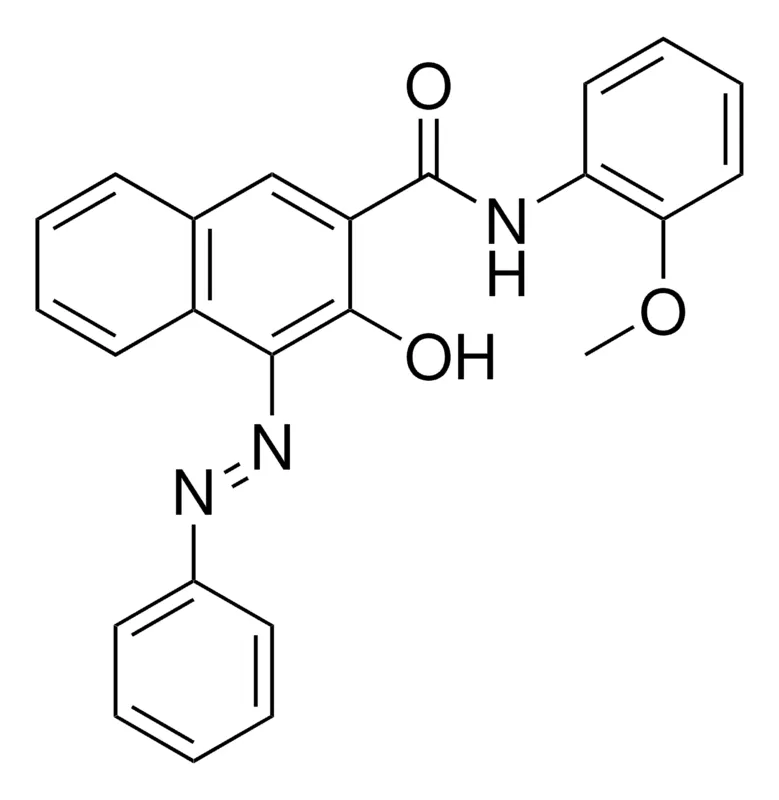 Sigma-Aldrich 3-HYDROXY-4-PHENYLAZO-NAPHTHALENE-2-CARBOXYLIC ACID (2-METHOXY-PHENYL)-AMIDE,AldrichCPR