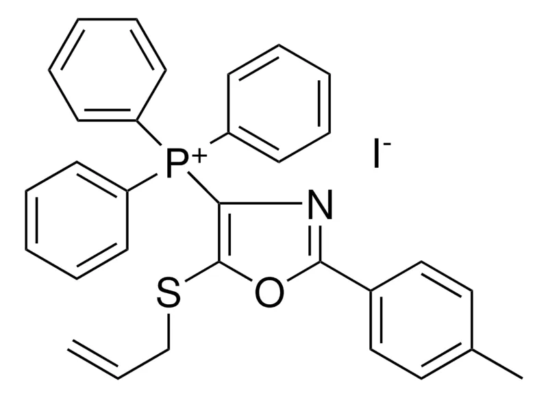 Sigma-Aldrich (5-ALLYLSULFANYL-2-P-TOLYL-OXAZOL-4-YL)-TRIPHENYL-PHOSPHONIUM, IODIDE,AldrichCPR