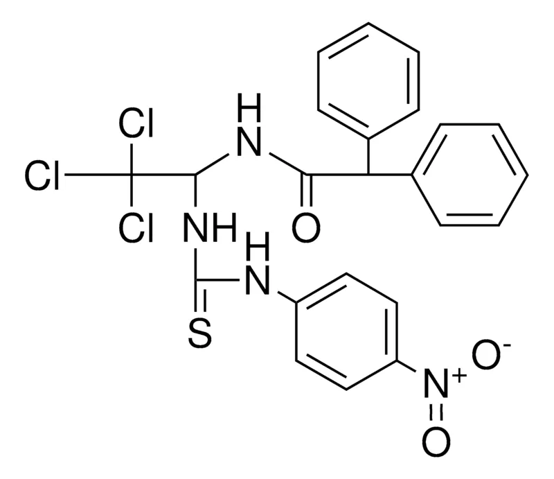 Sigma-Aldrich 2,2-DIPHENYL-N-(2,2,2-TRICHLORO-1-(3-(4-NITRO-PH)-THIOUREIDO)-ETHYL)-ACETAMIDE,AldrichCPR