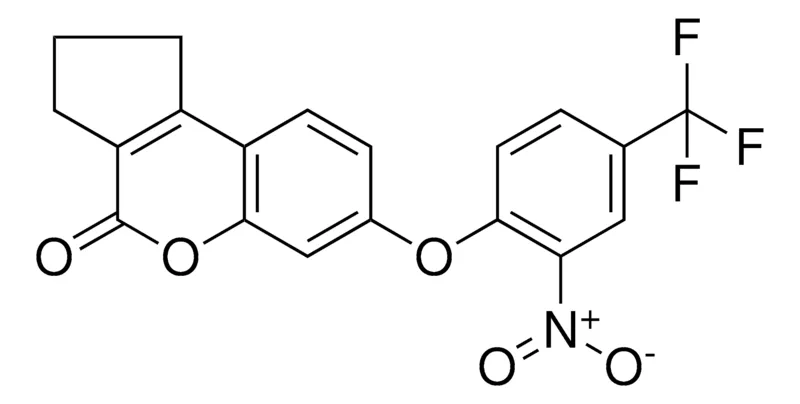 Sigma-Aldrich 7-(2-NITRO-4-TRIFLUOROMETHYL-PHENOXY)-2,3-DIHYDRO-1H-CYCLOPENTA(C)CHROMEN-4-ONE，AldrichCPR